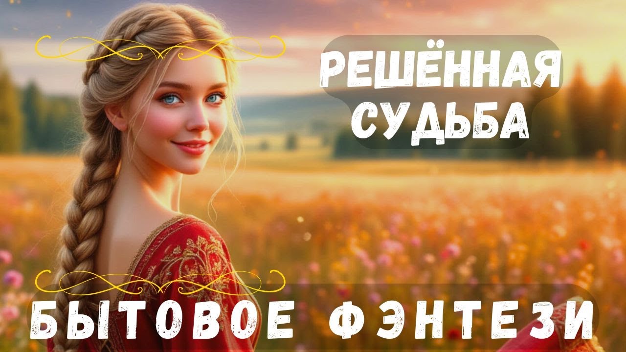 РЕШЕННАЯ СУДЬБА / БЫТОВОЕ ФЭНТЕЗИ АУДИОКНИГА ПОЛНОСТЬЮ