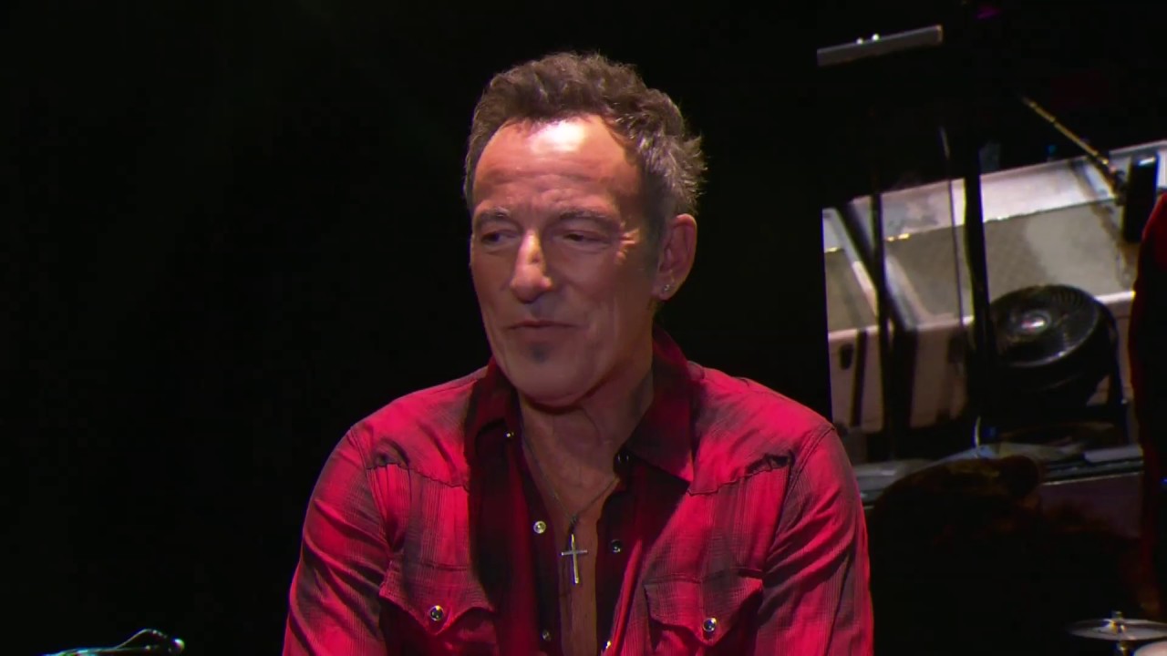 Bruce Springsteen Perth media conference 22 January 2017