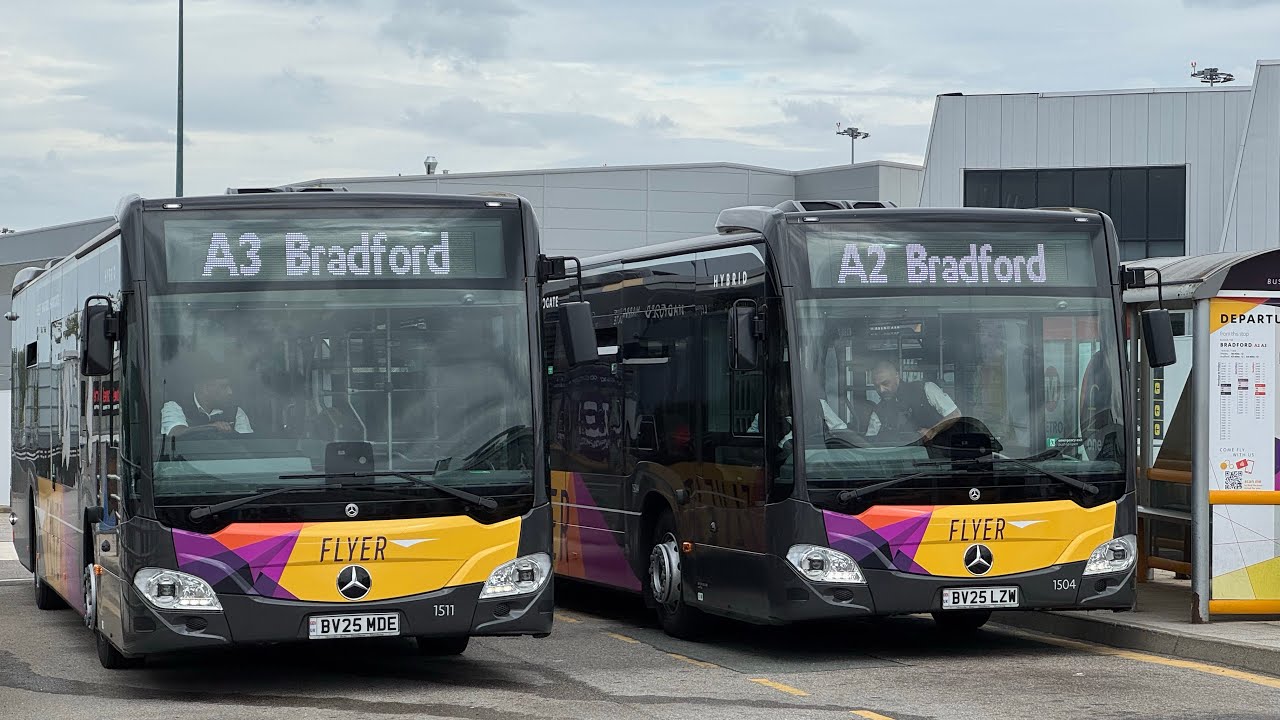 Let’s Go Ride the Brand New Mercedes-Benz Citaro O295 Hybrid At Transdev Flyer !|