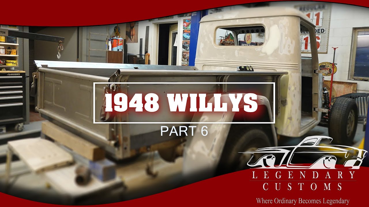 LEGENDARY 1948 WILLYS PICKUP BUILD: PART 6 | Custom Bed Installation