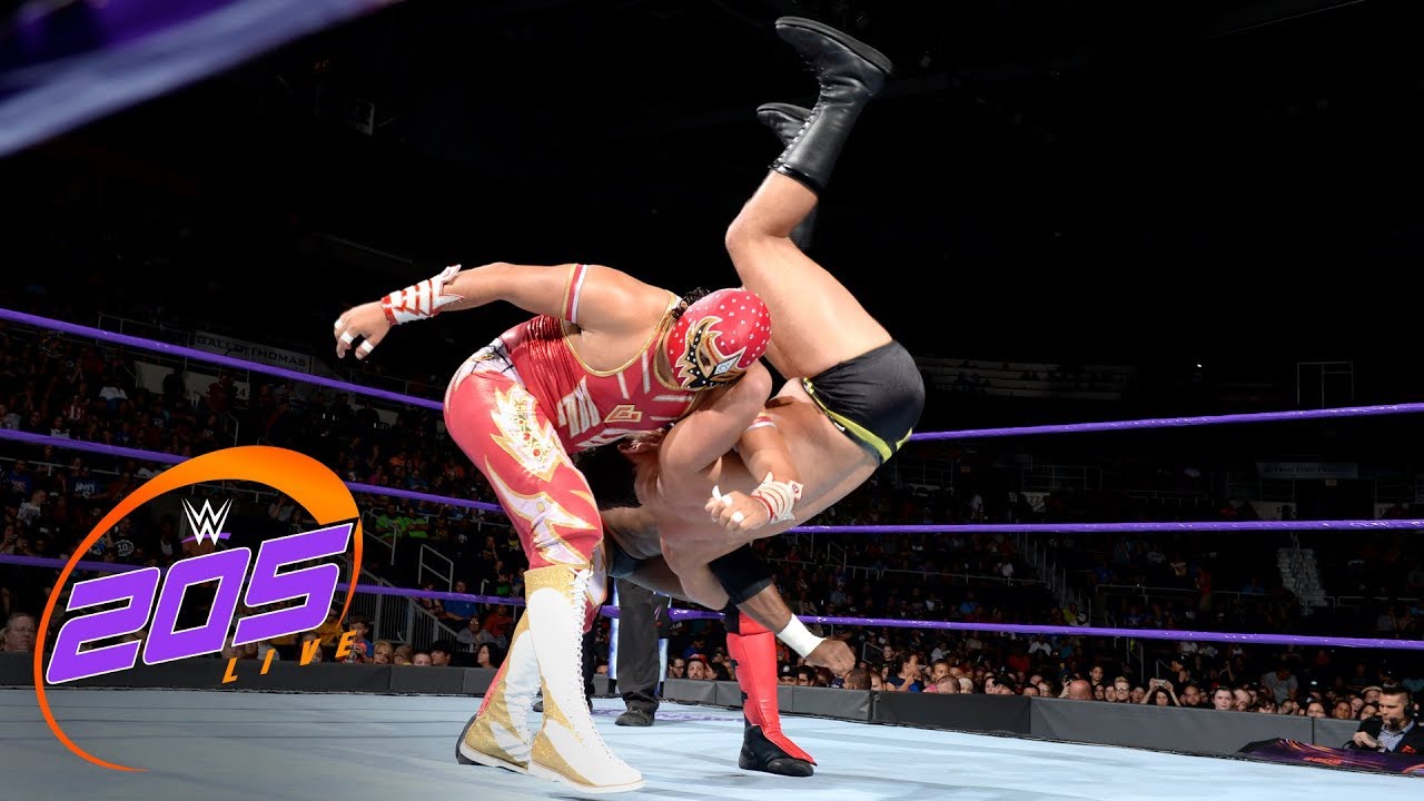 Седрик Александр и Гран Металик против Тони Ниса и Дрю Гулака: WWE 205 Live, 15 августа 2017 г.