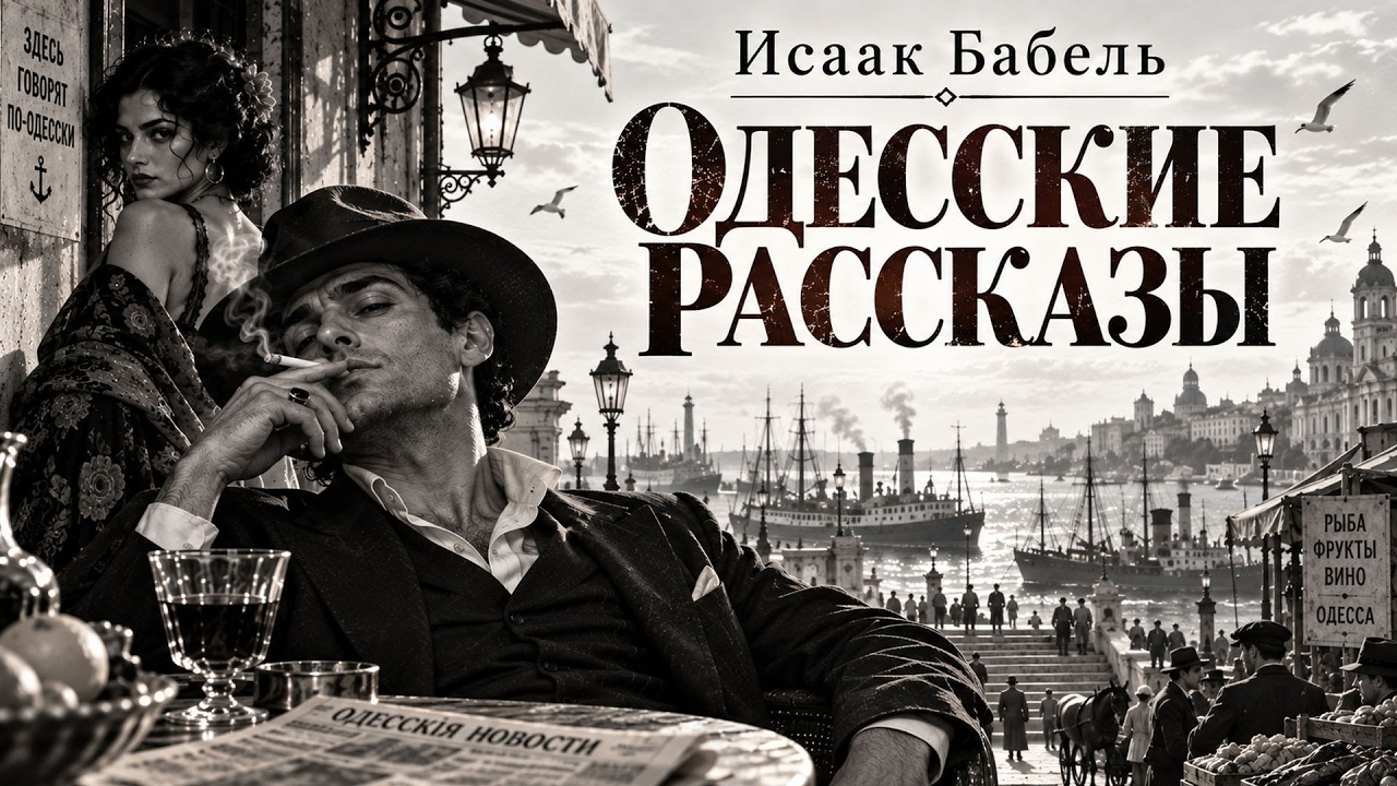Шедевр литературы! ОДЕССКИЕ РАССКАЗЫ. Исаак Бабель | Полная аудиокнига