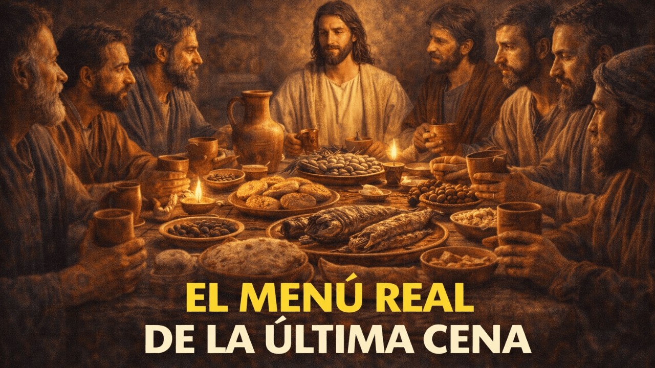 Qué comían Jesús y los Apóstoles REALMENTE en la cena | (Menú histórico)