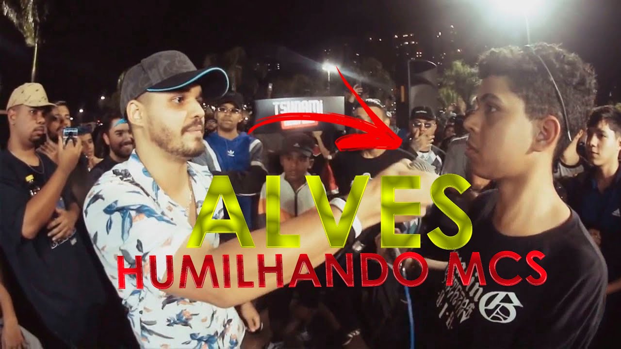 as MELHORES RIMAS do ALVES contra cada MC