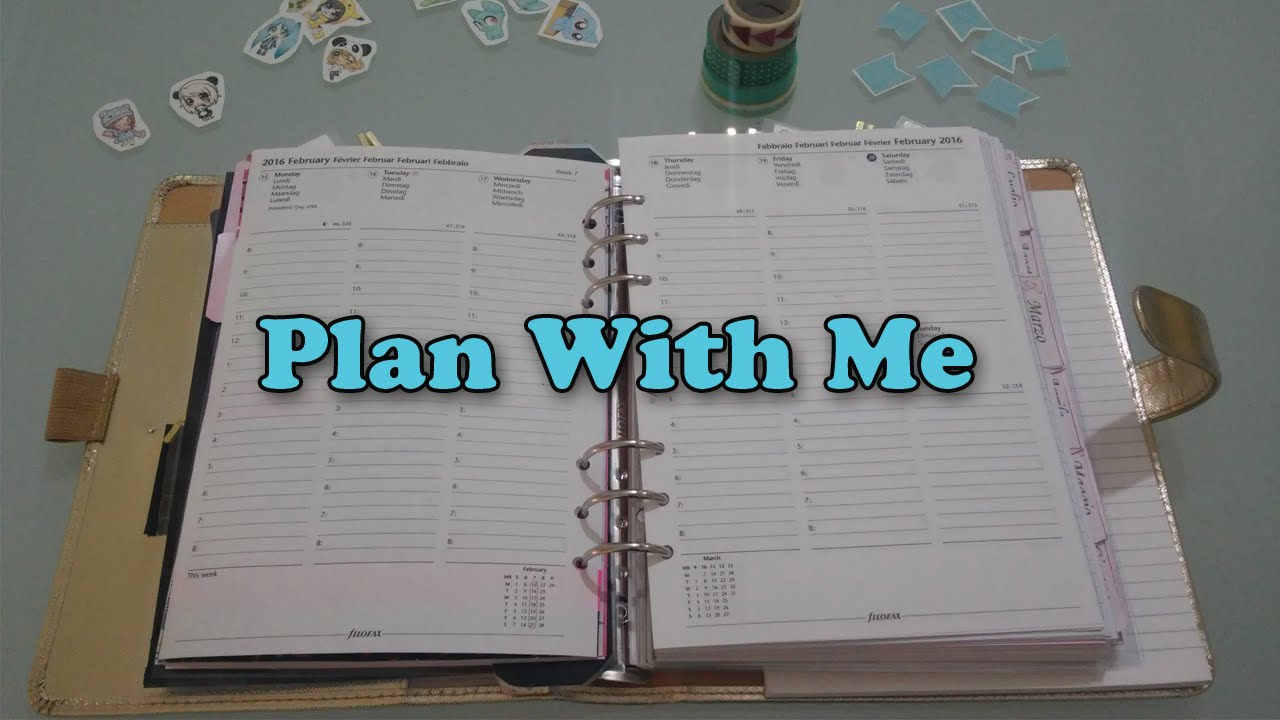 Plan with me #1