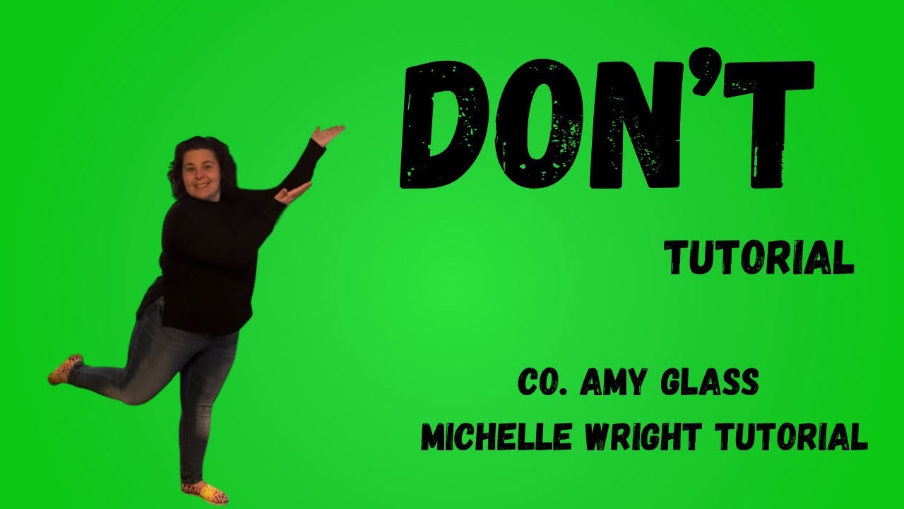 Don’t line dance tutorial Intermediate choreography by Amy Glass