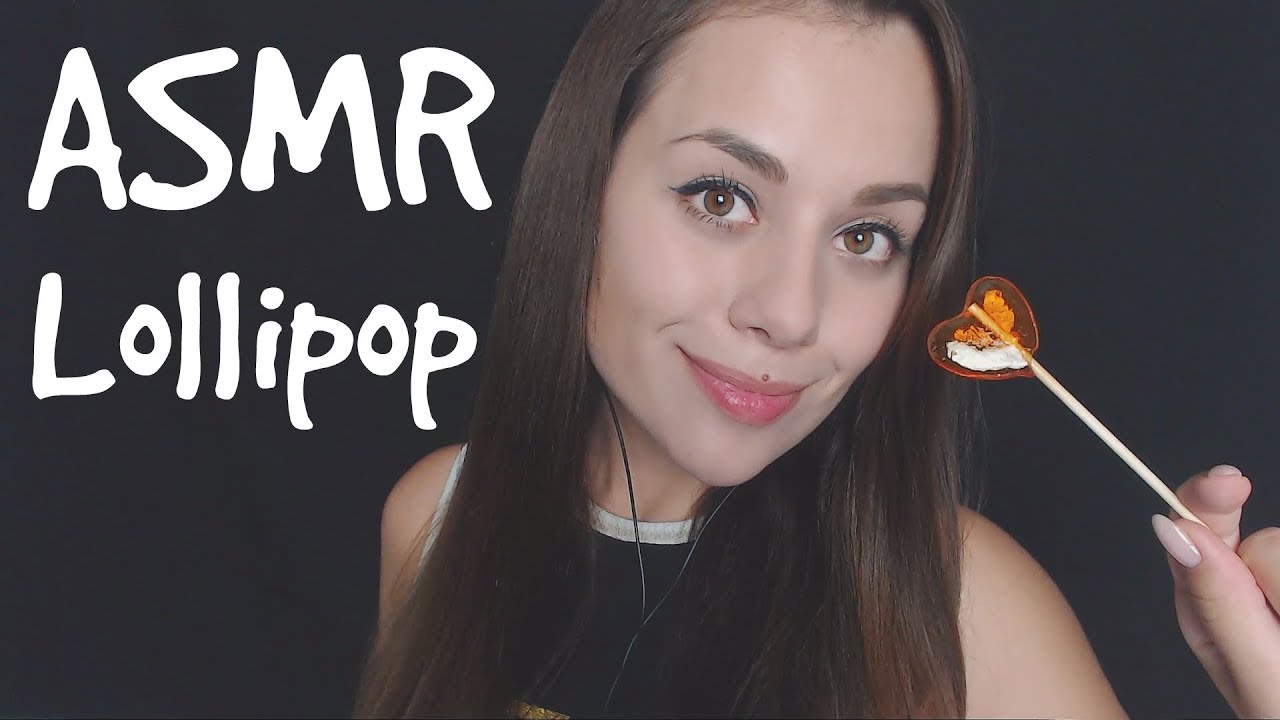 АСМР 🎧 Кушаем леденец 🍭| ASMR 🎧lollipop🍭| ASMR HoneyGirl