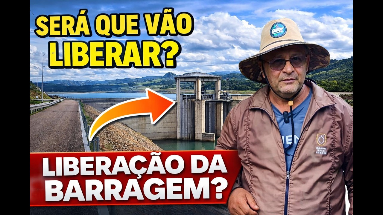 🚧 Barragem do Miringuava foi FECHADA! Veja como est&aacute; agora