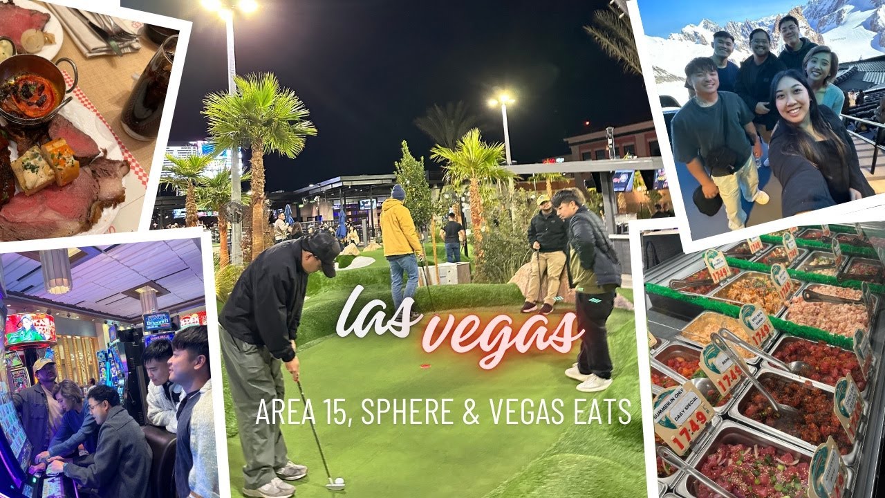 Vegas Vlog: The Sphere, Buffet at Wynn, Popstroke & More