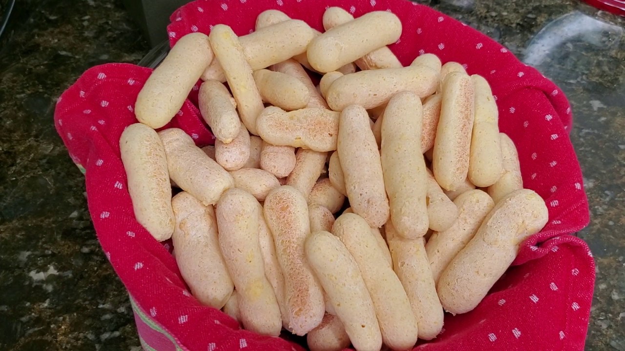 BISCOITO DE FARINHA DE MILHO.
