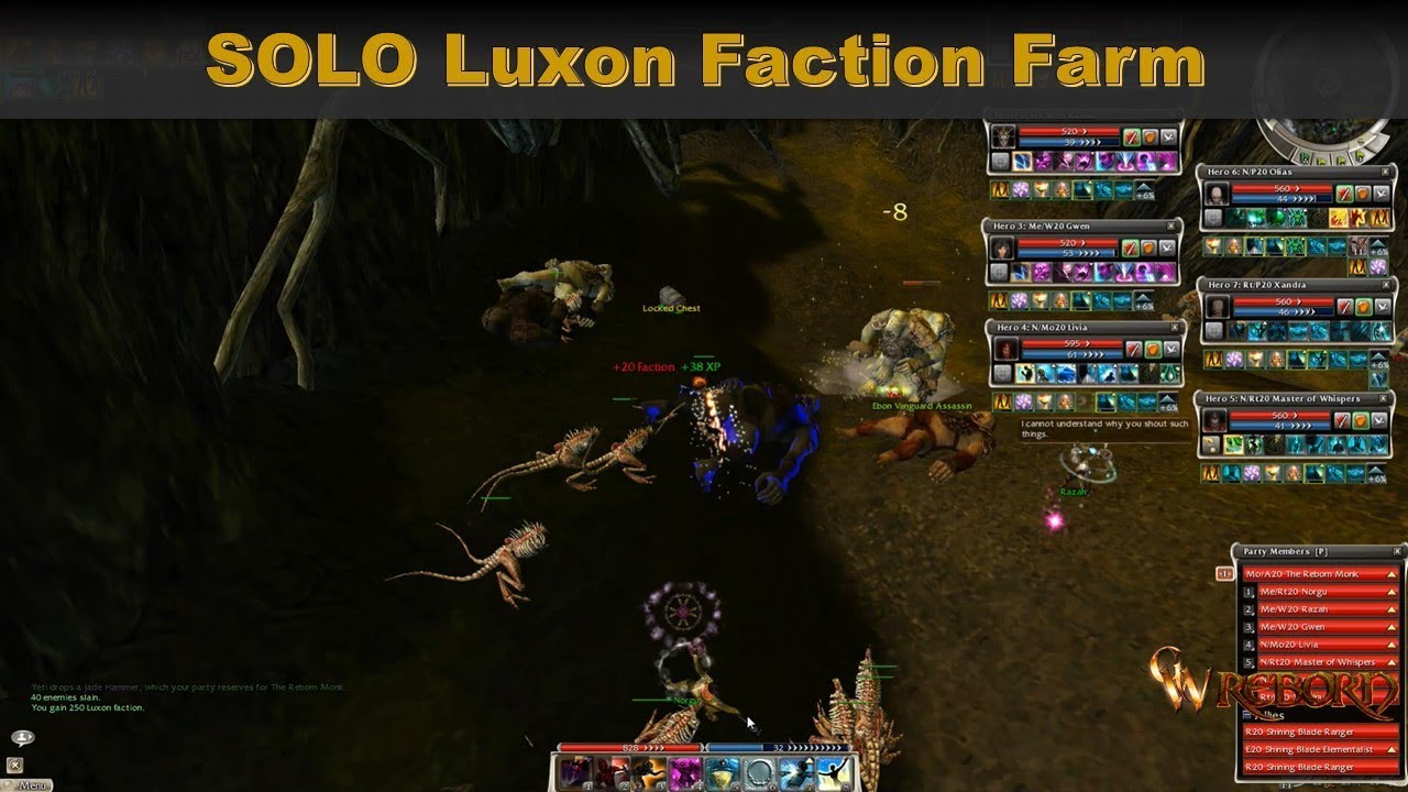 The Most Efficient Guild Wars SOLO for Luxon Faction!