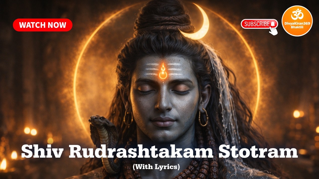Mahashivratri Special 🔱 Shiv Rudrashtakam Stotram with Lyrics | Powerful Shiva Bhajan 2026
