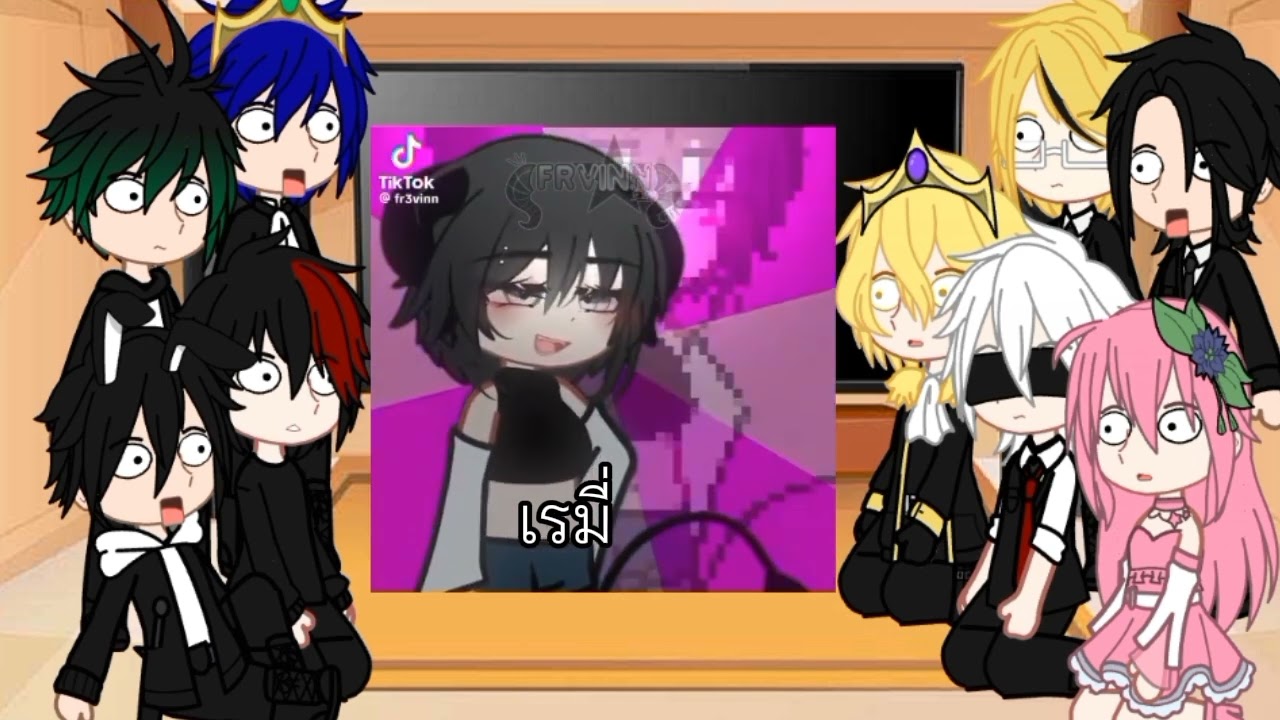 friendscraft smp ss4 react to เรมี่ as random gacha tiktok