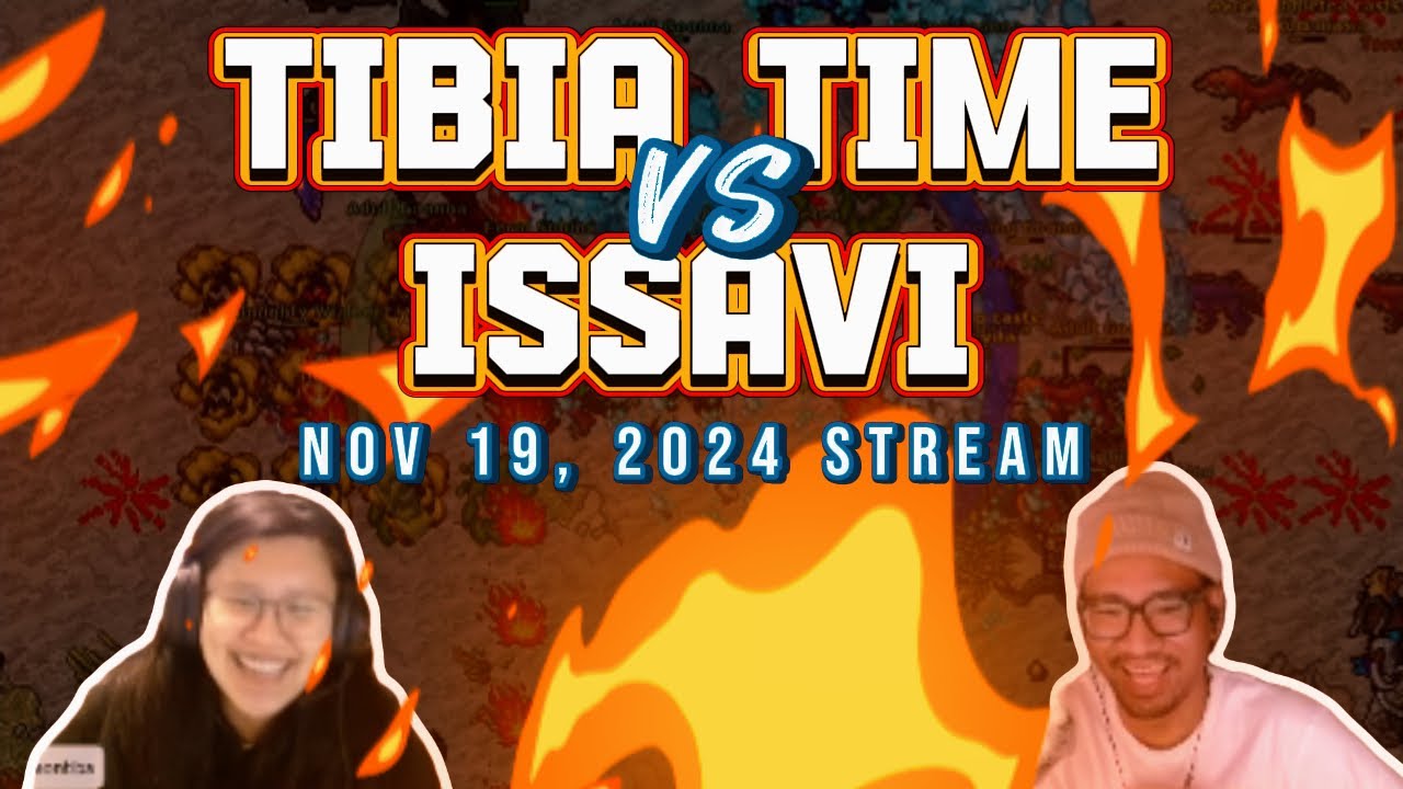 TIBIA TIME VS ISSAVI: DID EVERYONE SURVIVE THIS TIME?! - November 19, 2024 Stream