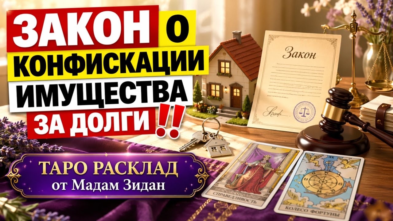 📕 Закон о Конфискации имущества за долги‼️