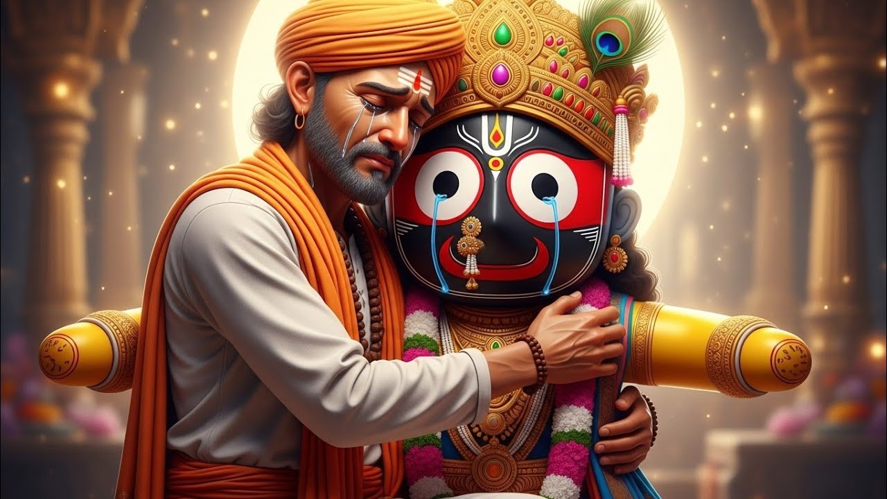 जिस भक्त की चोट भगवान ने अपने ऊपर ले ली — माधवदास जी की कथा #bhakti #hindistories #radhakrishna 