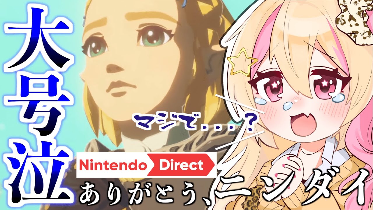 【ニンダイ反応】ゼルダを愛してるスプラ実況者がニンダイを見た反応！？【ニンテンドーダイレクト】【NintendoDirect】【ゼルダ無双】新作カセットとゼルダに力を入れたSwitch2がヤバすぎる
