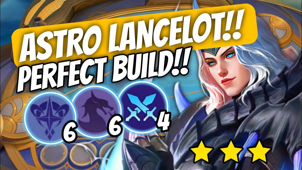 ASTRO LANCELOT !! PERFECT 664 COMBO !! MUST WATCH !! MAGIC CHESS MOBILE LEGENDS