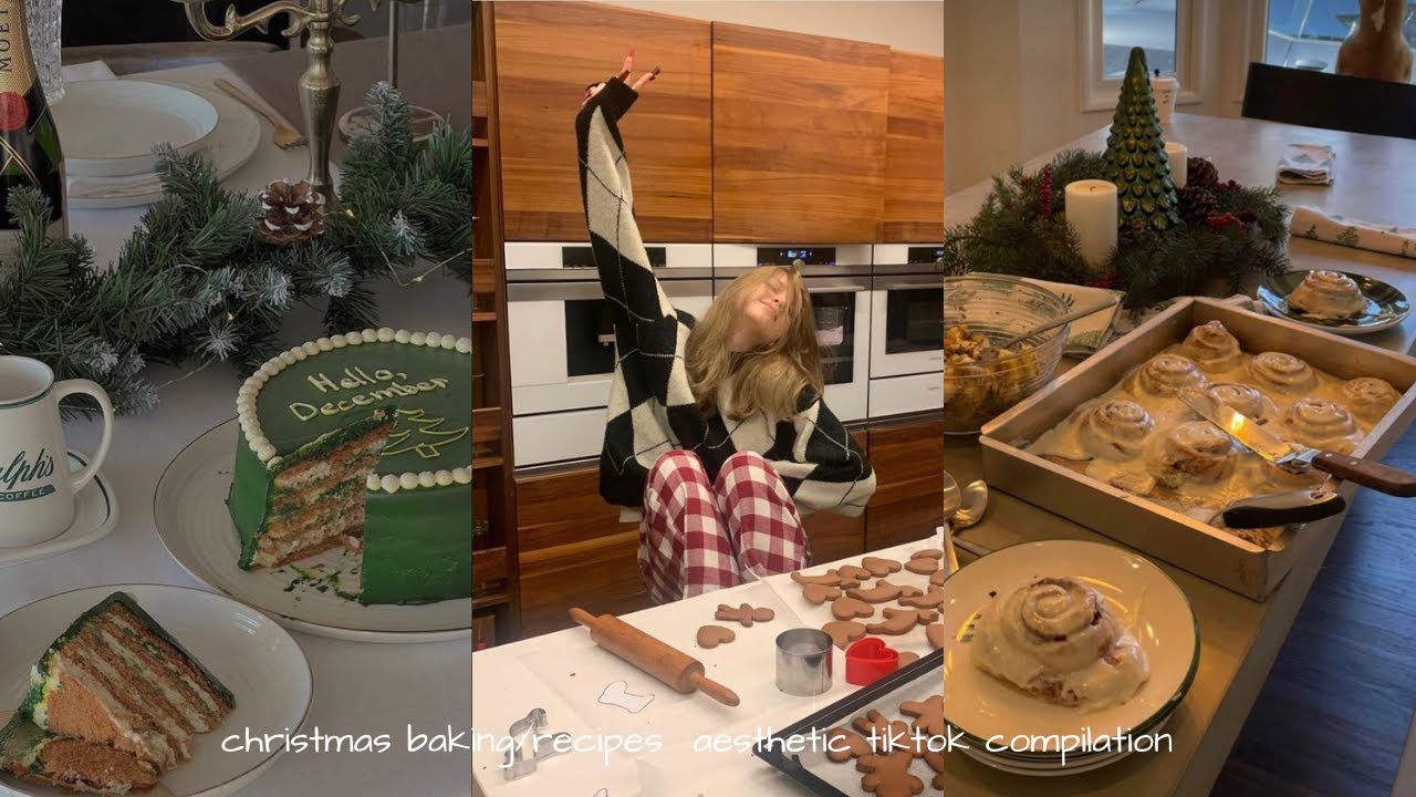 christmas baking/recipes/pinterest inspired | Tiktok compilation 🍰🥧