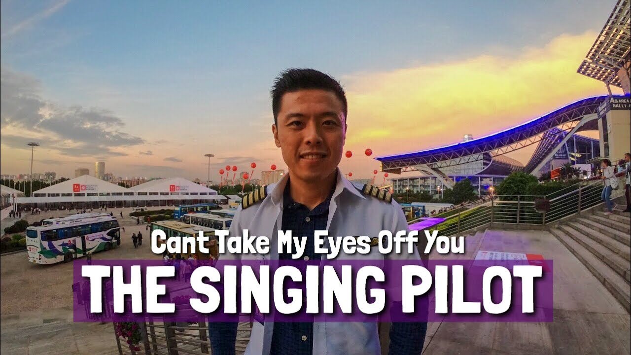 Can't Take My Eyes Of You - THE SINGING PILOT COVER