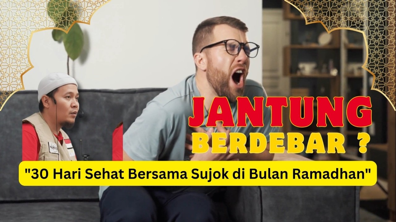 JANTUNG BERDEBAR & CEMAS SAAT PUASA? TENANGKAN DENGAN INI! ❤️🧘‍♂️ #SujokRamadan Day 15