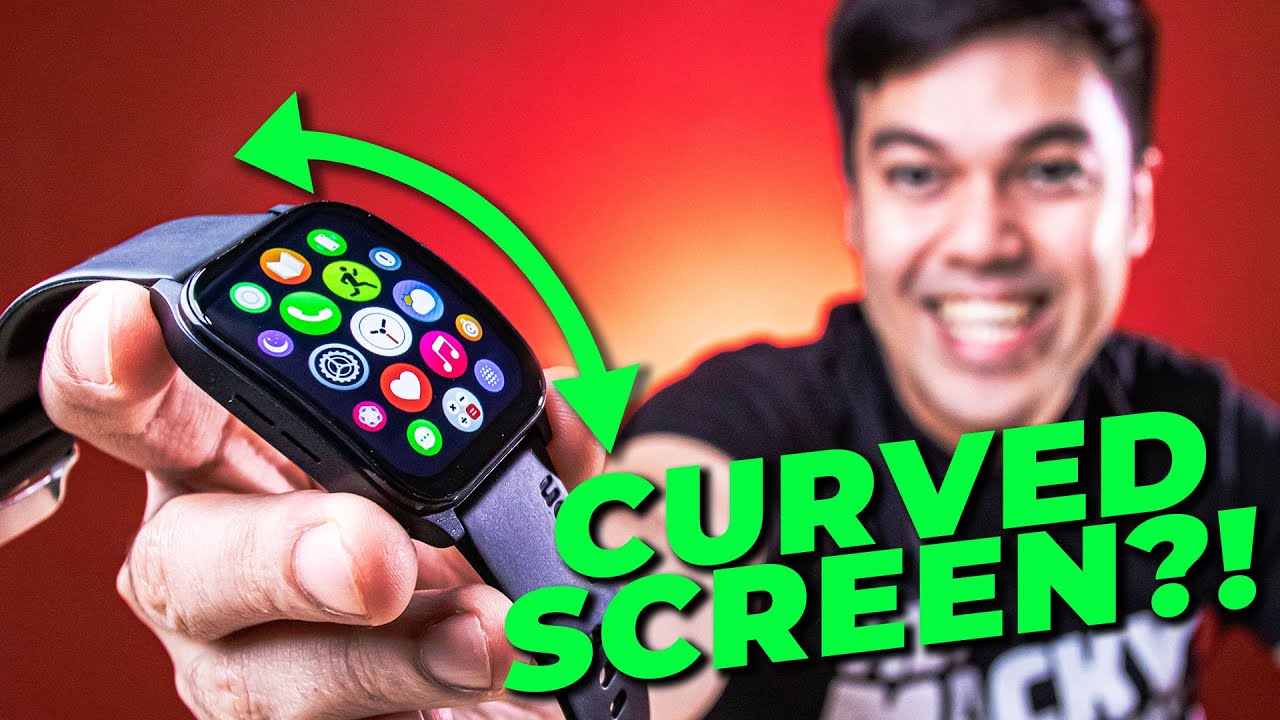 ⚡LESS THAN 1K na CURVED Apple Watch?! Aolon Watch Curve 3 Smartwatch Unboxing and Review!