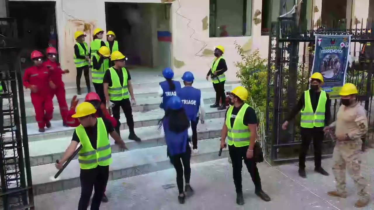 SEGURIDAD INDUSTRIAL - SIMULACRO 2-2022 UMSS