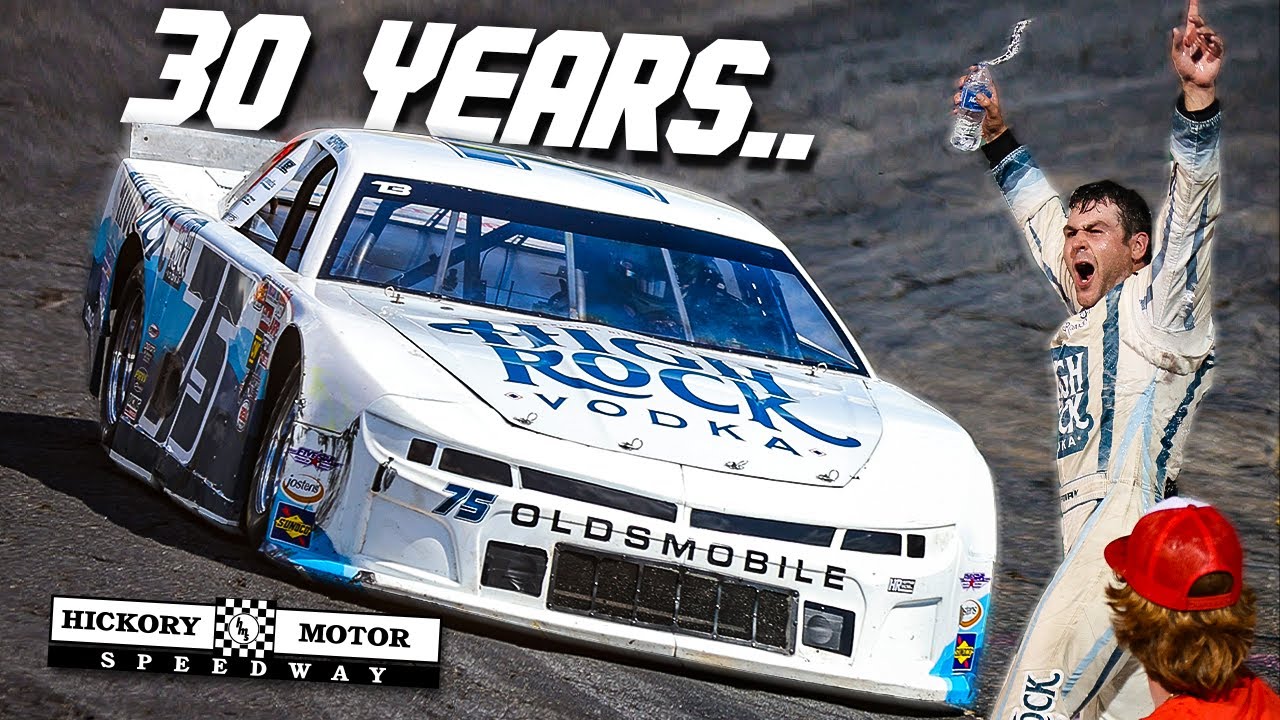 Rollin' deep in the Olds Cutlass! Winning at America's most famous short track!