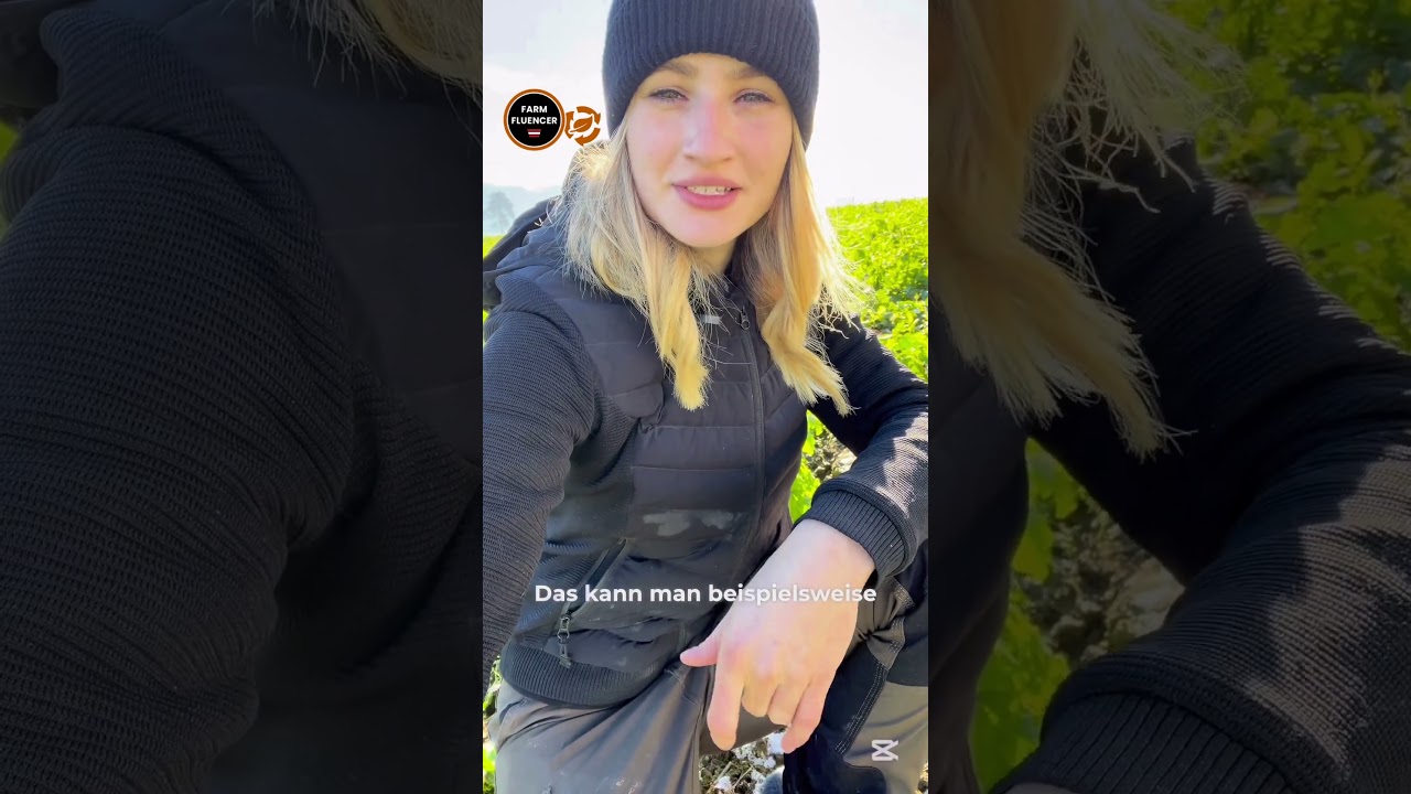 Jetzt ist f&uuml;r Martina die Zeit, um die Basis f&uuml;r gesunde B&ouml;den legen! ❄