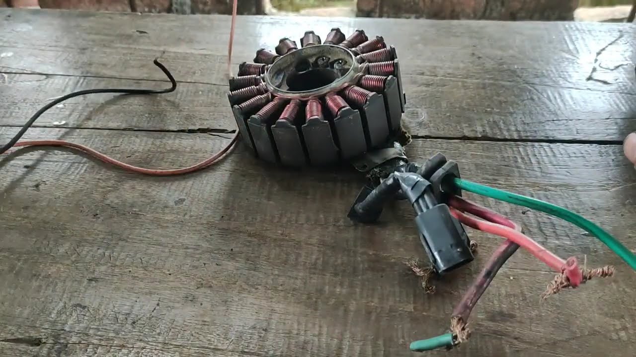 cek spul aerox lexi menggunakan avometer/multitester digital