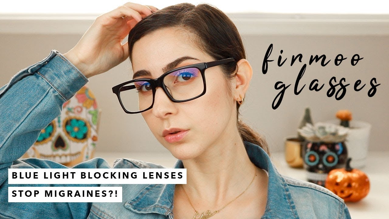 FIRMOO COMPUTER GLASSES REVIEW (BLUE LIGHT BLOCKING LENSES FOR MIGRAINES) | QUEENSHIRIN