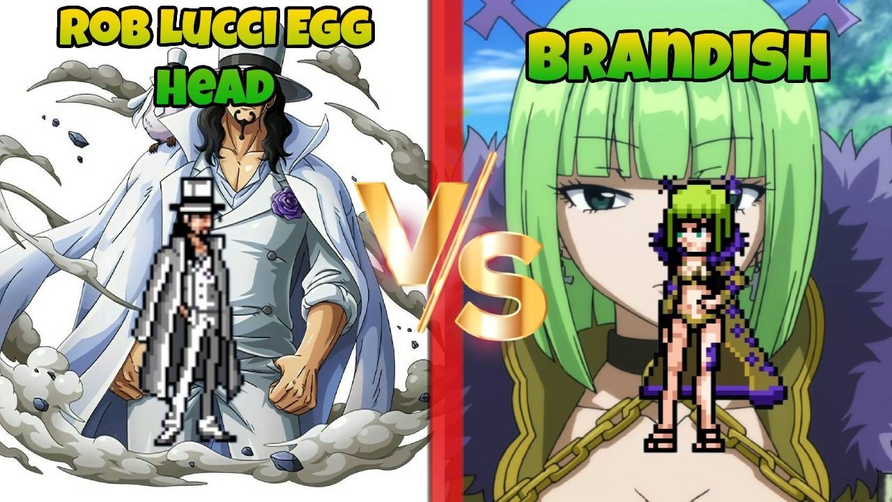 Jump Force MUGEN Rob Lucci Egg Head vs Brandish