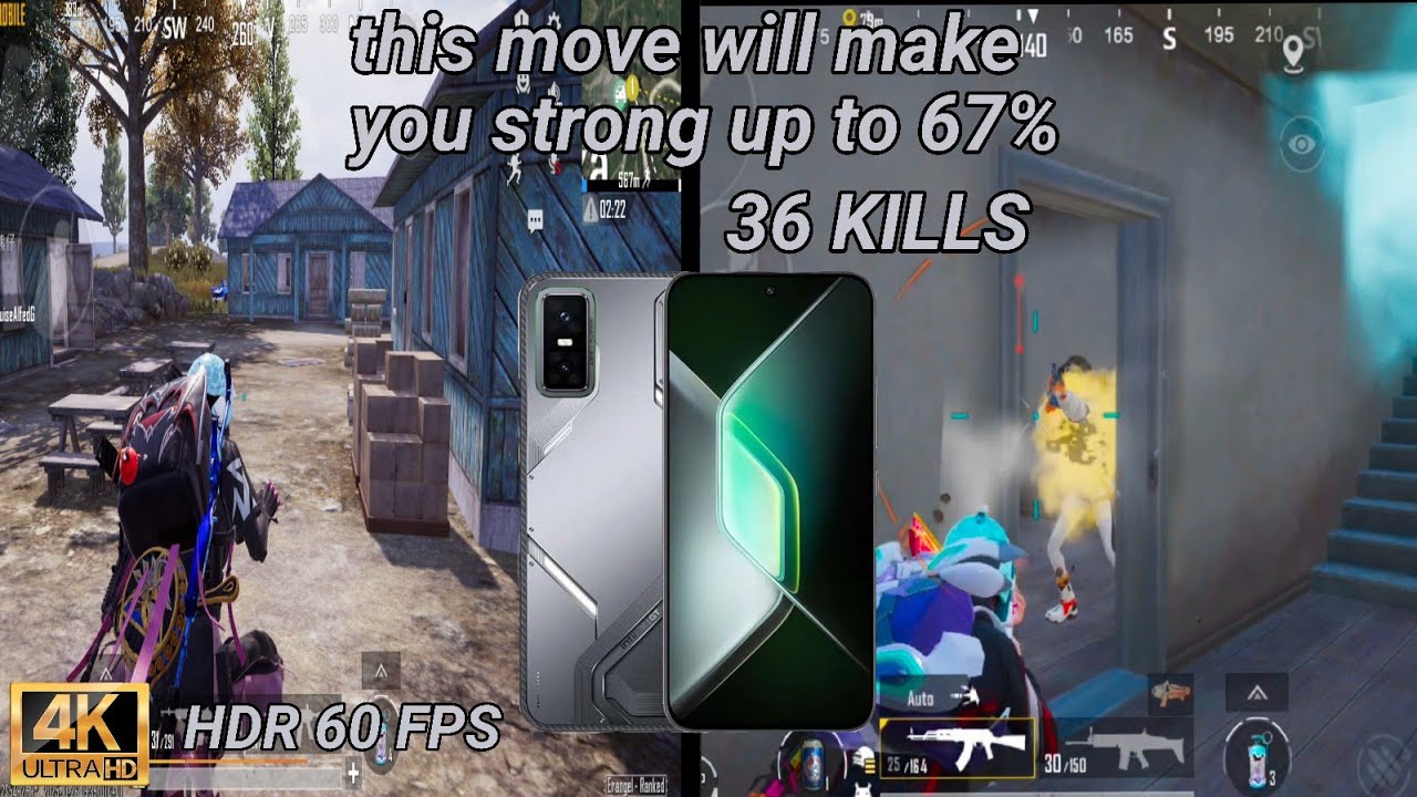 This move will make you better I Pubg Mobile HDR 60 FPS I 36 kills I INFINIX GT 30 PRO