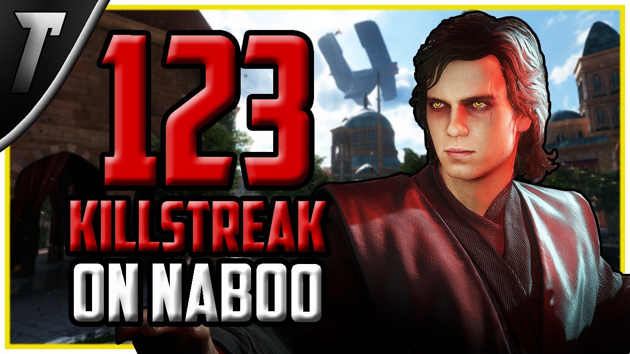 Star Wars Battlefront 2 Fallen Anakin Skywalker 123 Killstreak (Naboo)
