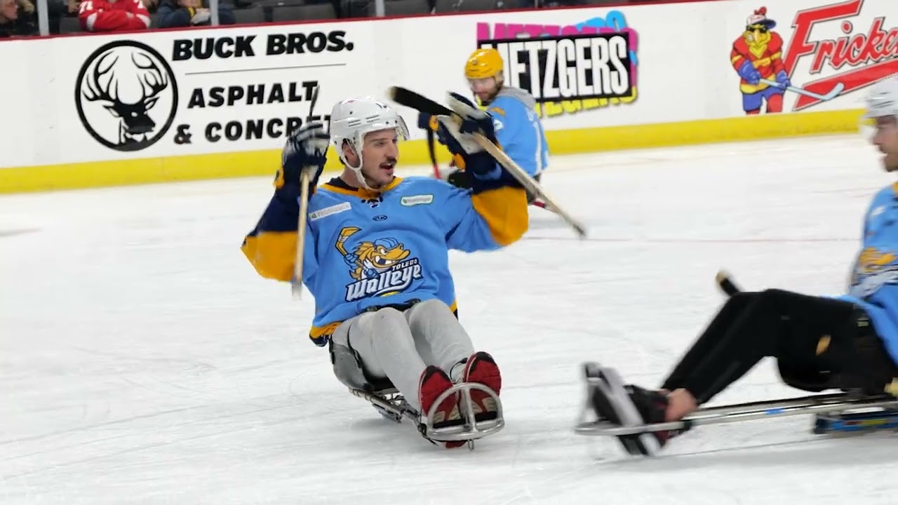 Sled Hockey Mic'd Up | Mitchell Heard