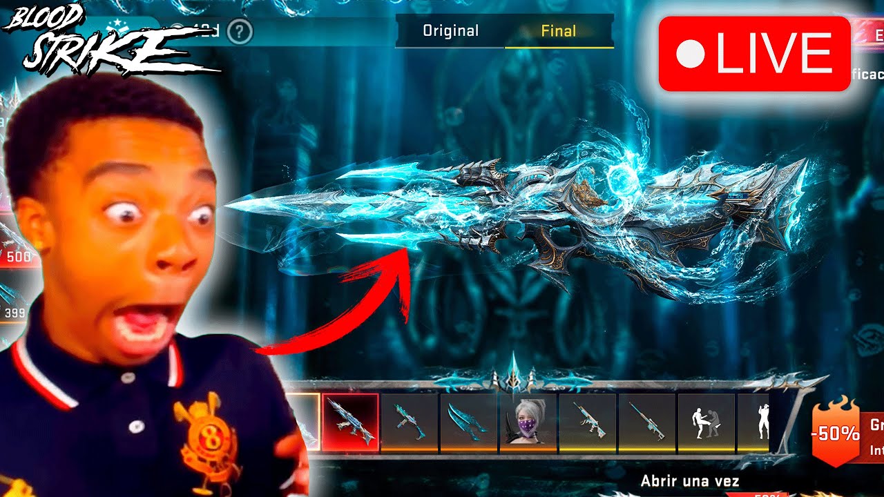 SACANDO LA HACHA DE MINECRAFT EN BLOOD STRIKE