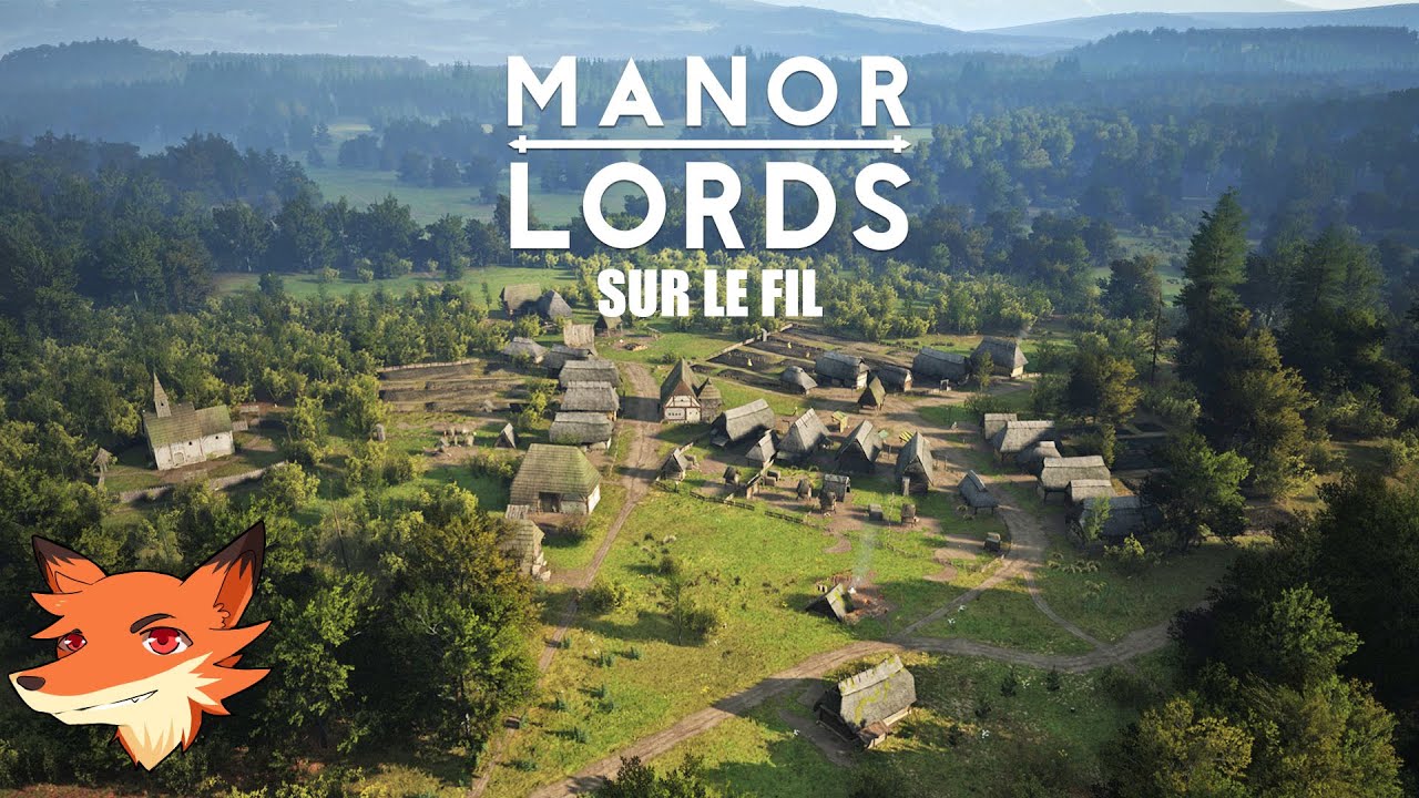 Manor Lords - Sur Le Fil #1 [FR] On lance le mode de jeu le plus dur! 