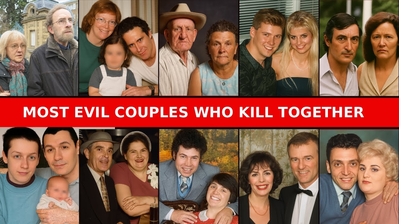 10 Most Evil Couples Who Kill Together | Unbelivable Stories Of Their Horrible Crimes
