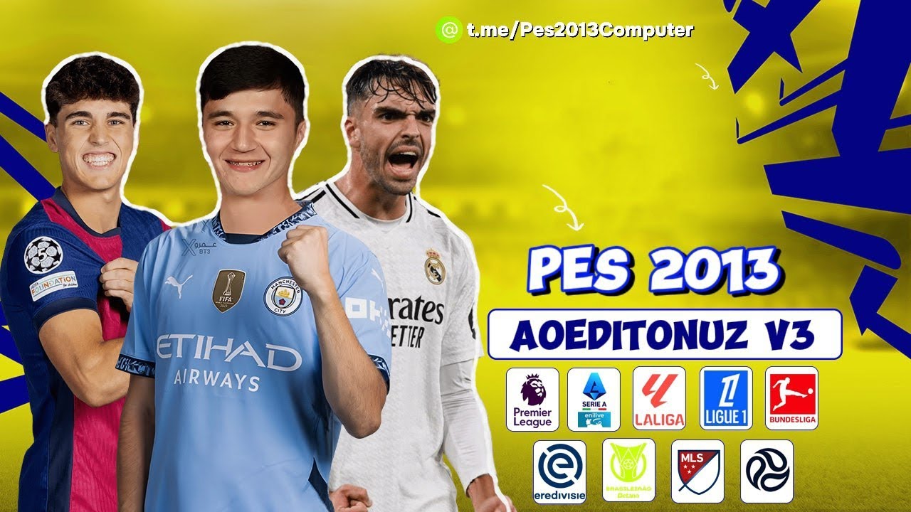 PES 2013 AOEDITION V3 PATCH 2025