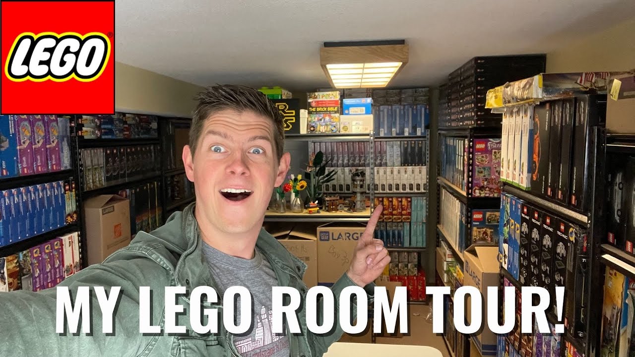 Экскурсия по моей комнате для инвестиций в LEGO! И взгляд на мою личную коллекцию.