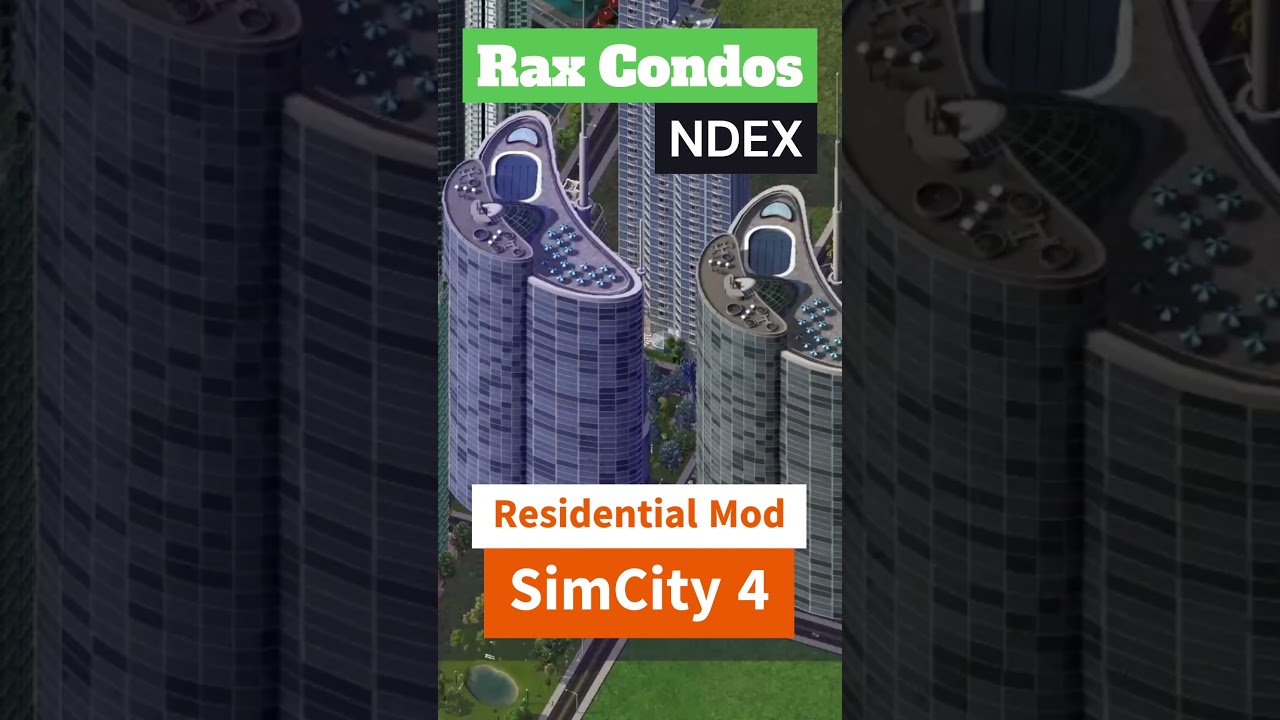 SimCity 4 | Rax Condos - Residential Mod #simcity4