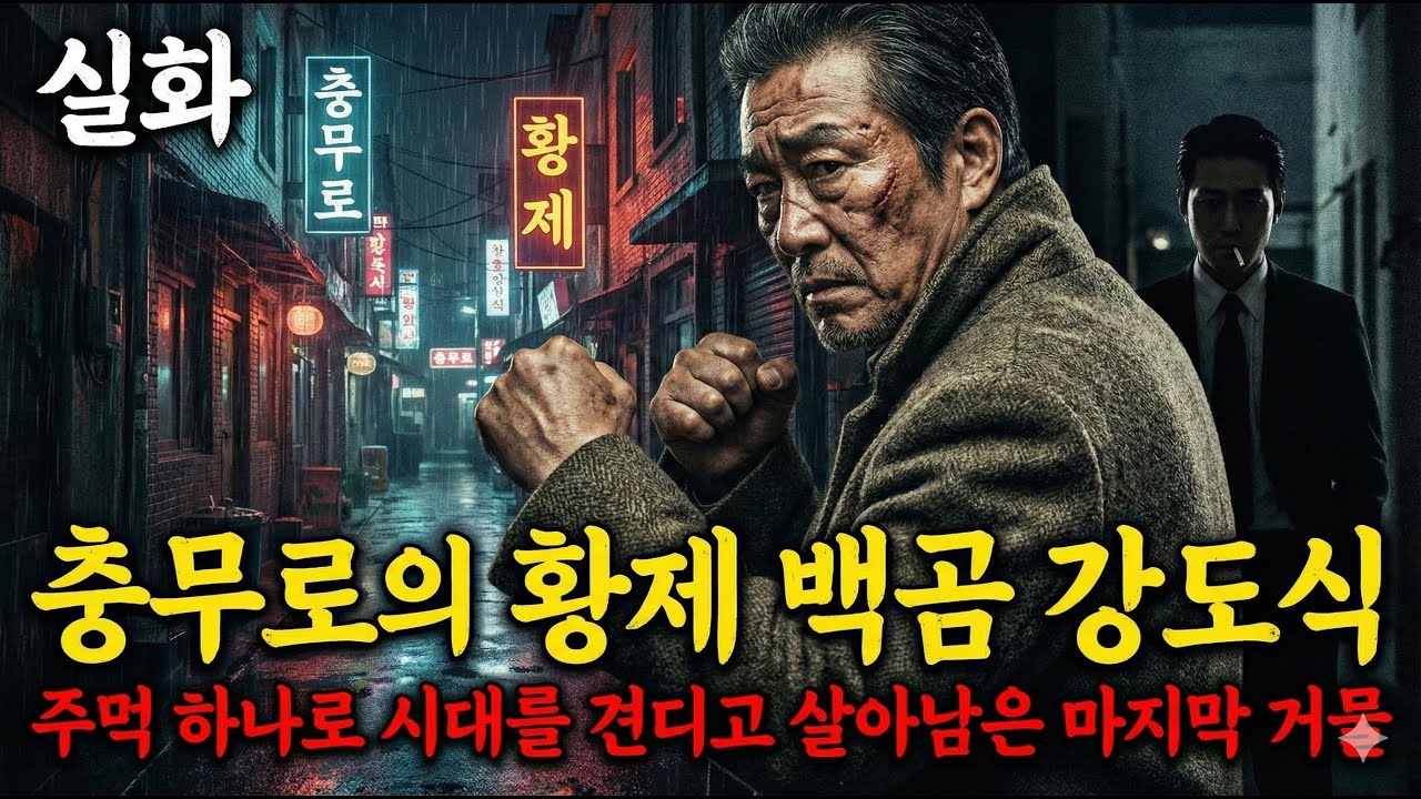 [실화] 충무로의 황제 백곰 강도식 주먹 하나로 시대를 견디고 살아남은 마지막 거물.|조폭과사기꾼연대기|조폭|사기꾼|범죄예방|범죄실화|조직폭력배|사기수법|범죄수사|범죄심리|
