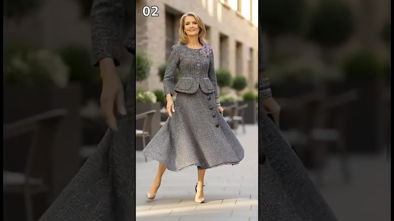 CEO Style in Natural colors for Women Over 50 | Elegant Power Outfits |
