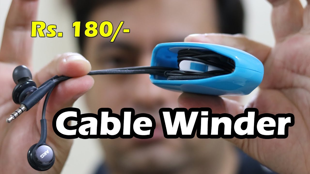 Cable Winder Cord Organiser for just Rs. 180 (approx)