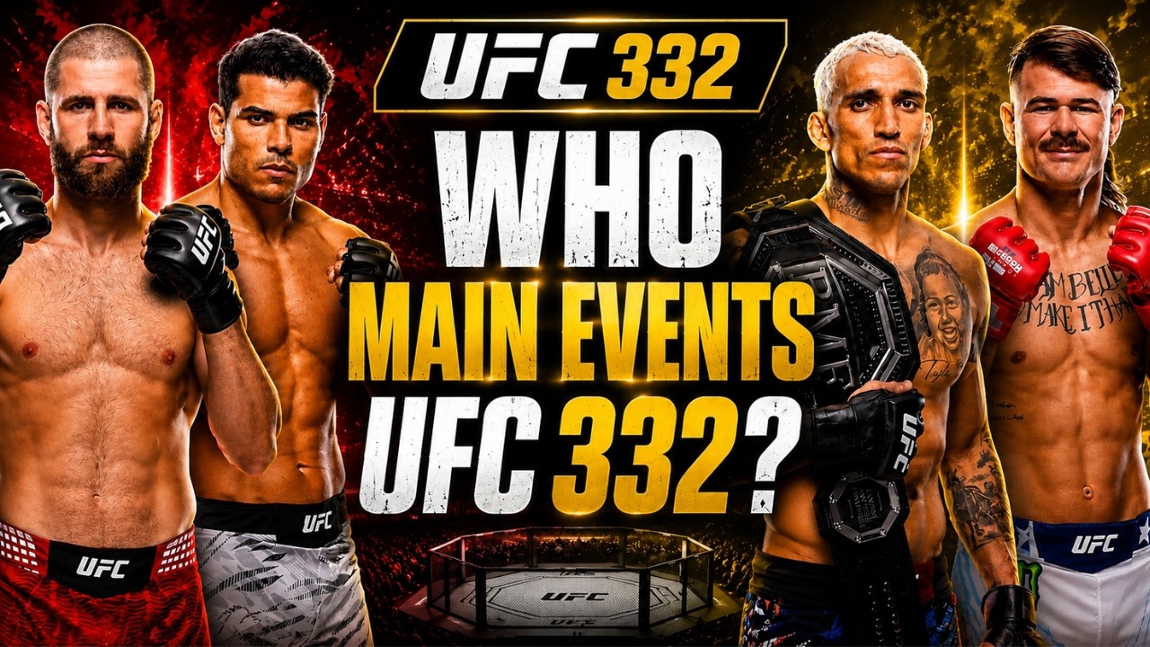 Кто возглавит главный бой UFC 332?