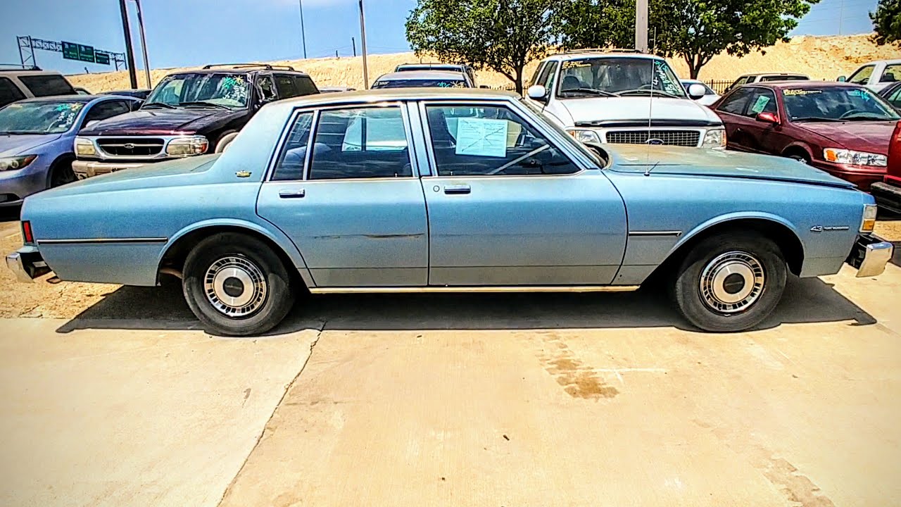 For Sale 1987 Caprice Classic Box Chevy