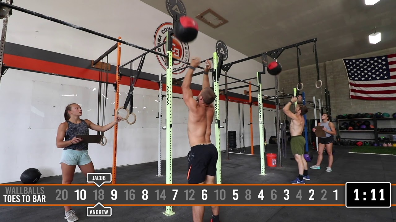 Jacob Heppner Full Crossfit Workout - Granite Games Qualifier Event 2!! Fun!