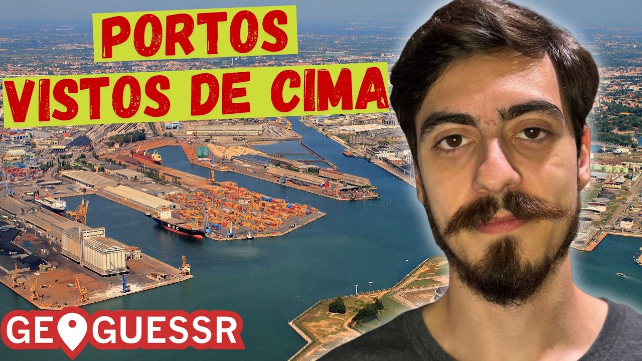 VOCÊ RECONHECE A CIDADE APENAS PELO PORTO?? - GeoGuessr