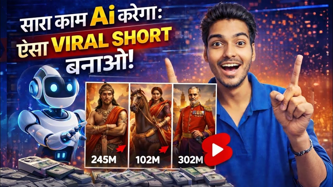 Ai से बनाओ Viral Historical Shorts 🔥| Ai Se Video Kaise Banaye | Text to Ai Video Generator Free 📈 