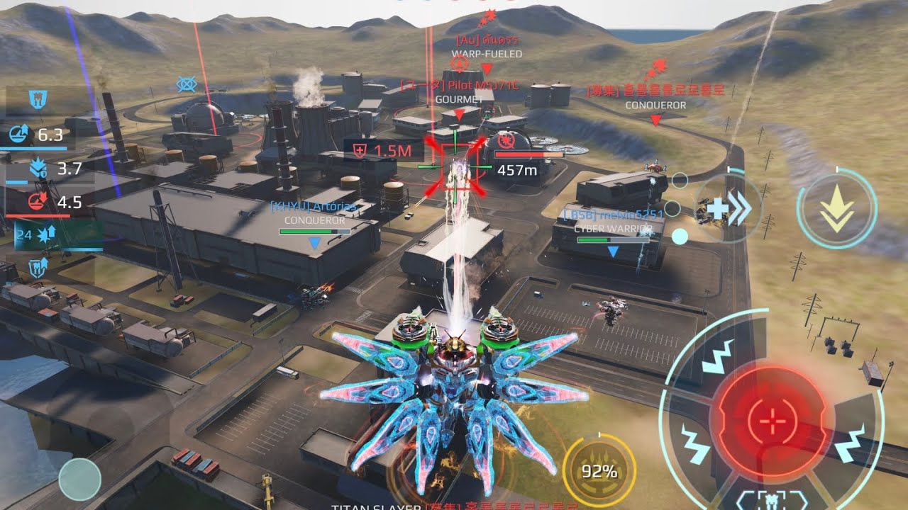 [NEW YEAR SPECIAL] War Robot Power Plant Beacon Rush Gameplay, Ultimate Nodens vs Bagliore + Aether